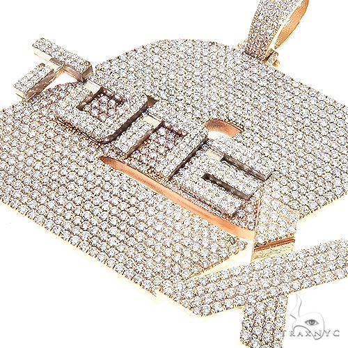 Custom Made Diamond Pendant 67185 - Image 3