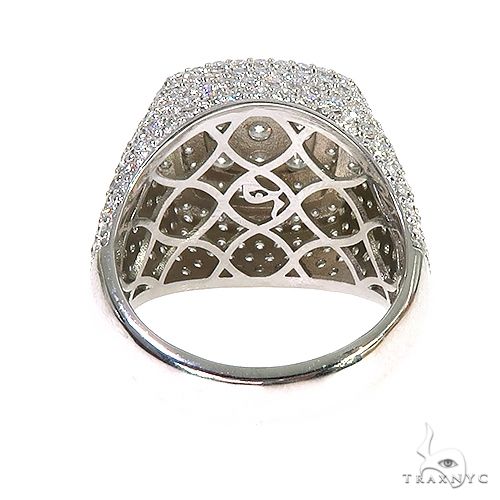 14K Gold Custom Made Diamond Ring, photo 4 of 6