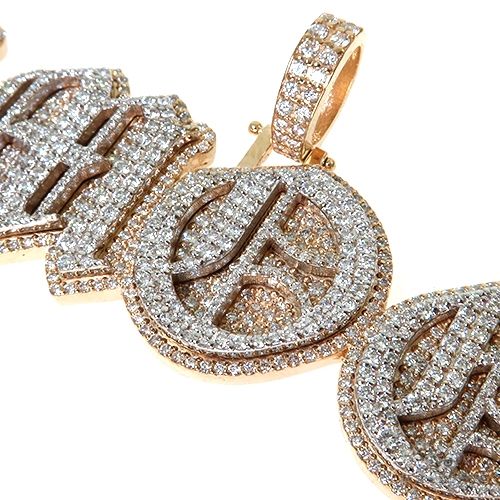 Custom Made 'EMOGI' Diamond Pendant 67496 - Image 3