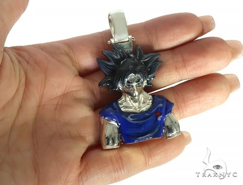 Custom Made Goku Anime Manga Character Pendant, photo 4 of 6