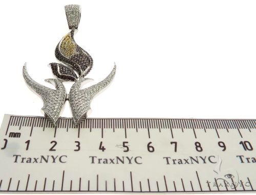 Custom Made Hands on Fire Pendant 63559 - Image 11