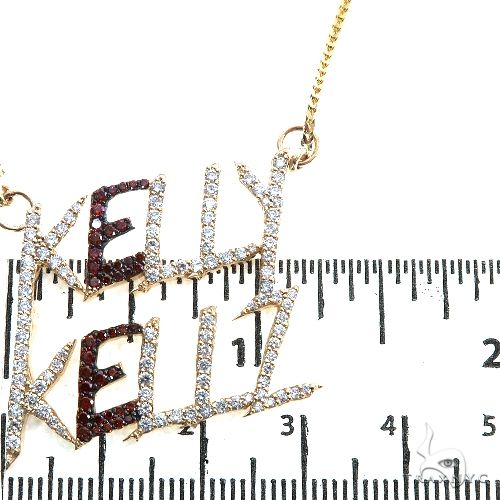 Custom Made Kelly Kelly Diamond Pendant 67571 - Image 5