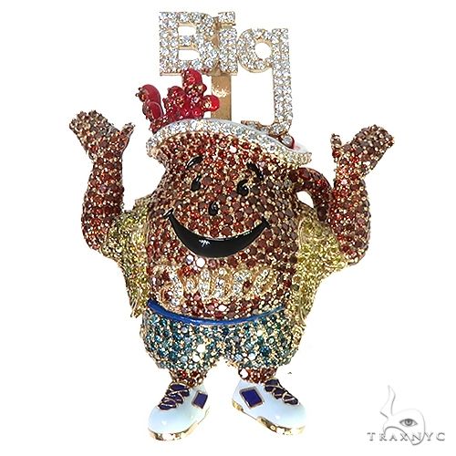 Custom Made Kool Aid Diamond Pendant 67389 | TraxNYC
