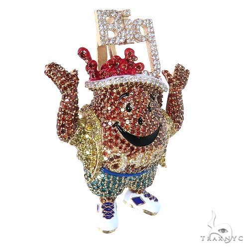 Custom Made Kool Aid Diamond Pendant 67389 - Image 2