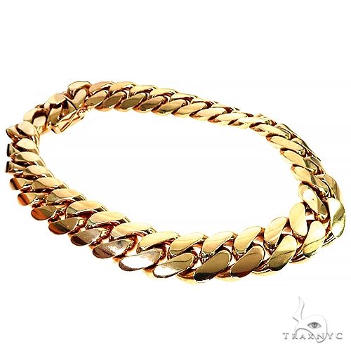 14K Gold miami cuban chain, 32 mm, photo 2 of 6