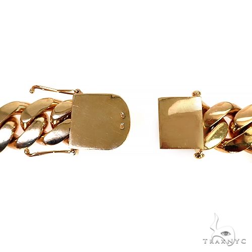 14K Gold miami cuban chain, 32 mm, photo 5 of 6