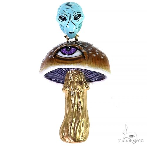 Custom Made Mushroom Pendant 67944 - Image 1