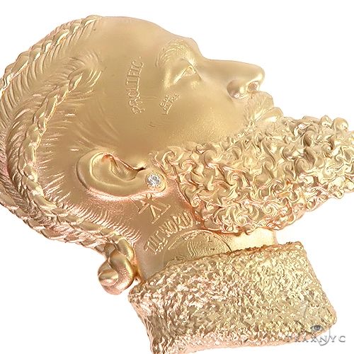 14K Gold Custom Made Nipsey Hussle Pendant, photo 4 of 7