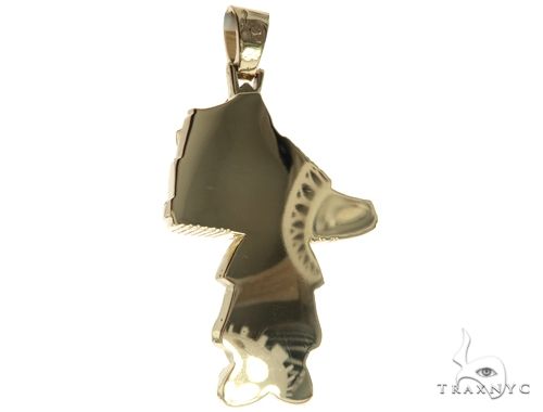 10K Gold Custom Diamond Sneaker Pendant, photo 5 of 8