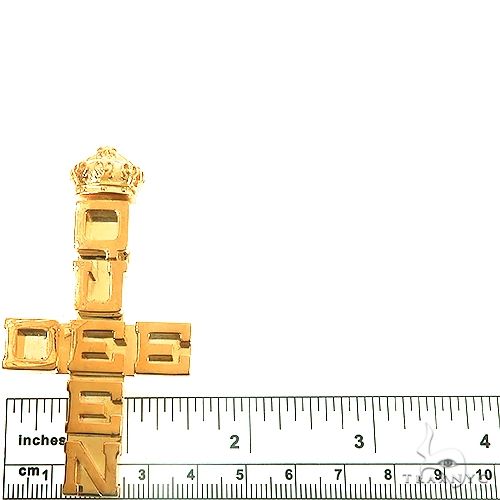 .925 Sterling Silver Custom Made Queen Dee Pendant, view 6
