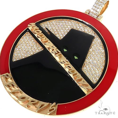 Custom Made Scoundrel Soundz Diamond Pendant 66924 - Image 3