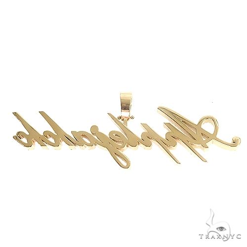 Custom Made Script Style 'AppleJakk' Ruby Pendant 66755 - Image 3
