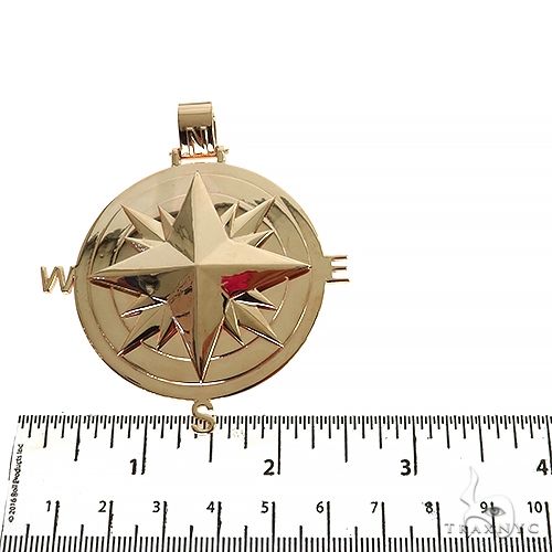 Custom Made Solid Compas Pendant 67980 - Image 5