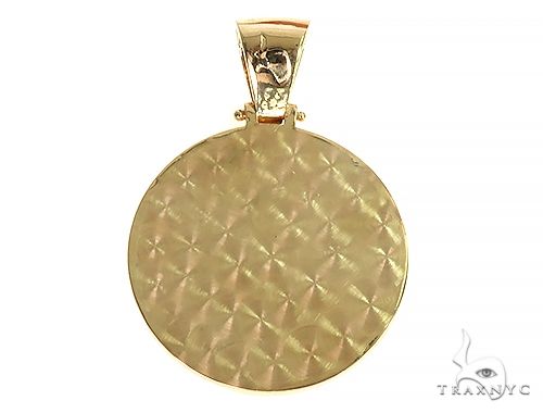 Custom Made 14K Solid Gold People Power BLM Pendant, photo 3 of 7