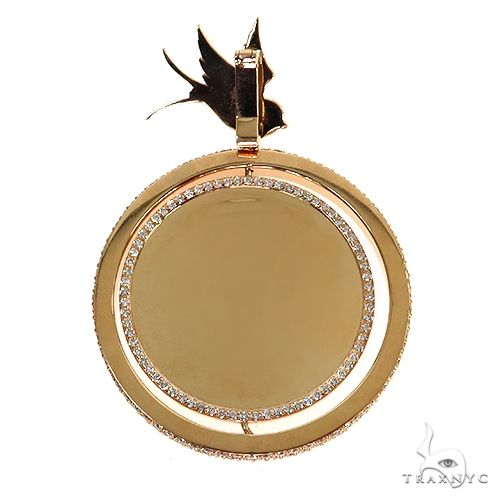 Custom Made Spinning Diamond Photo Pendant 67861 - Image 5