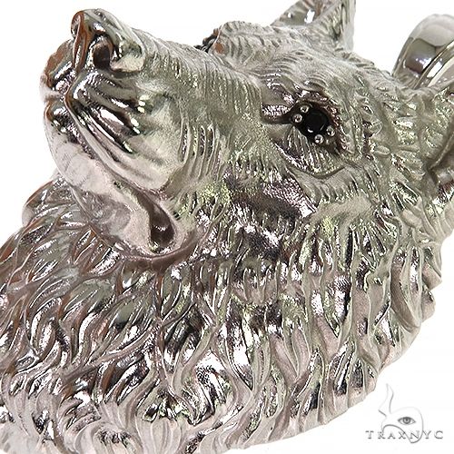 Custom Made Wolf Pendant 68258 - Image 3
