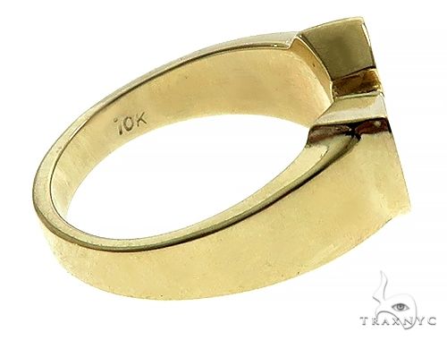 10K Gold Custom Made Wu-Tang Logo Ring, photo 3 of 7