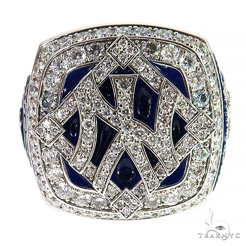 14K Gold Custom Made Yankees Championship Ring, photo 2 of 6