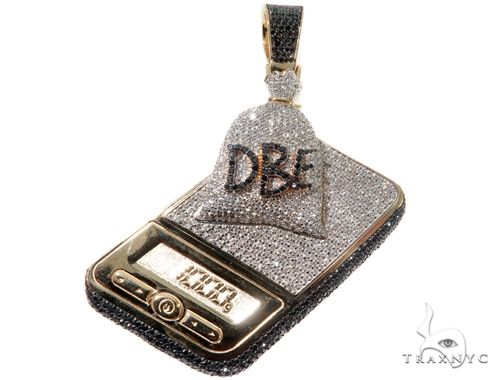 Custom Scale 1 Kilo Bag DBE Black Diamond Pendant 64218 - Image 1