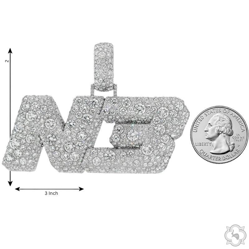 Diamond Mosaic Logo pendant 70742 - Image 7