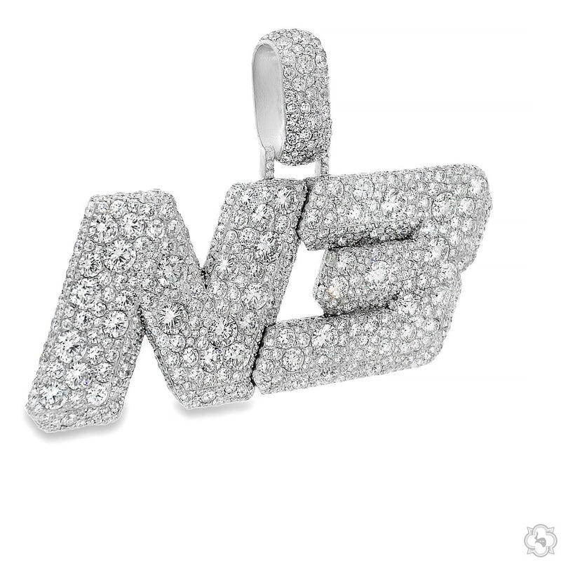 Diamond Mosaic Logo pendant 70742 - Image 2