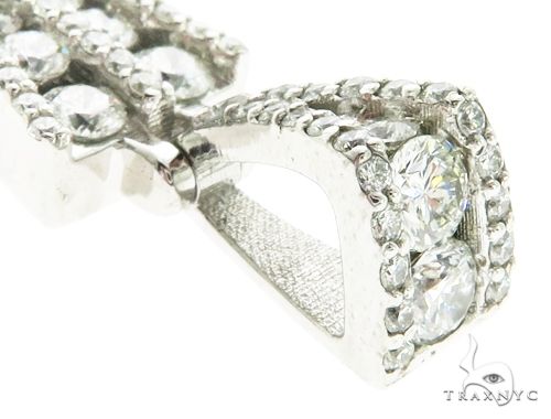 Diamond Cross with a Center Stone 64074 - Image 4