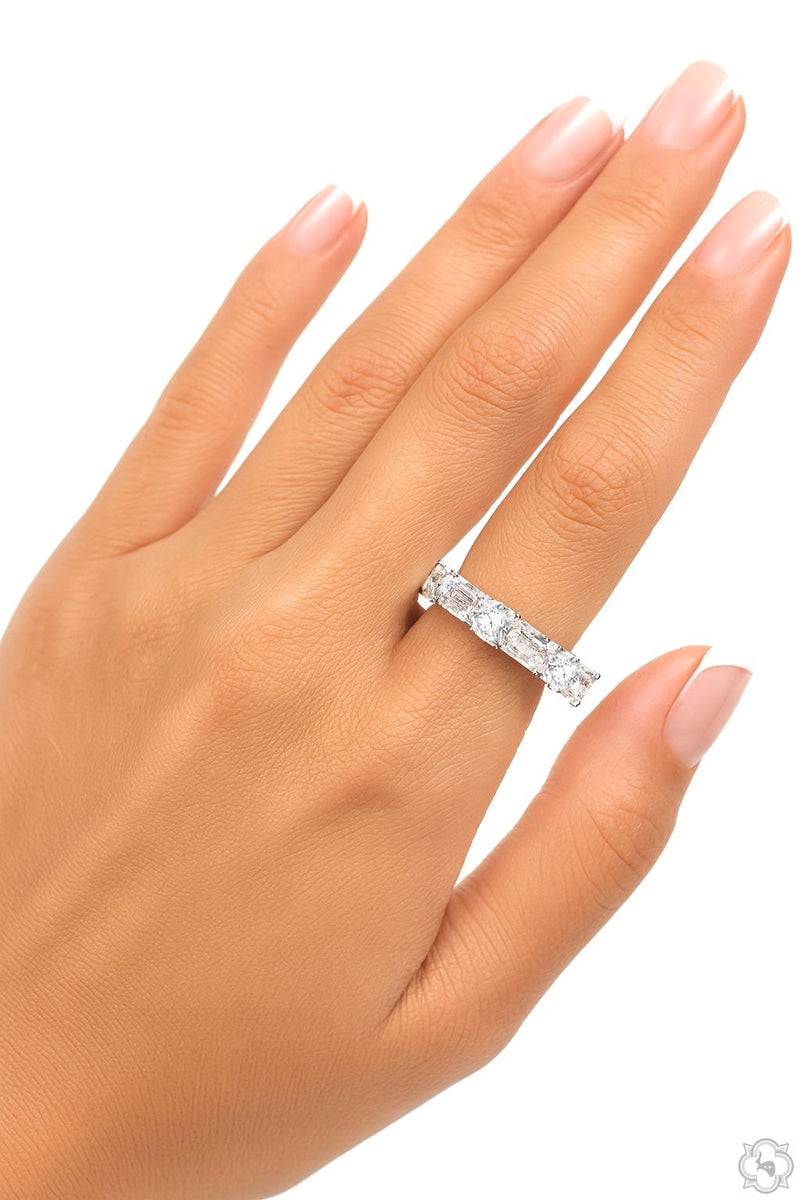 14K Gold Lab-Grown Diamond Eternity Ring, photo 4 of 4