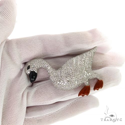 Diamond Goose Pendant 68954 - Image 7
