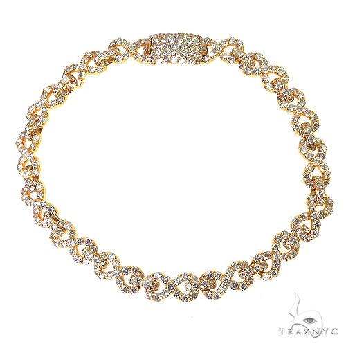 Diamond Infinity Link Bracelet 69472 - Image 1