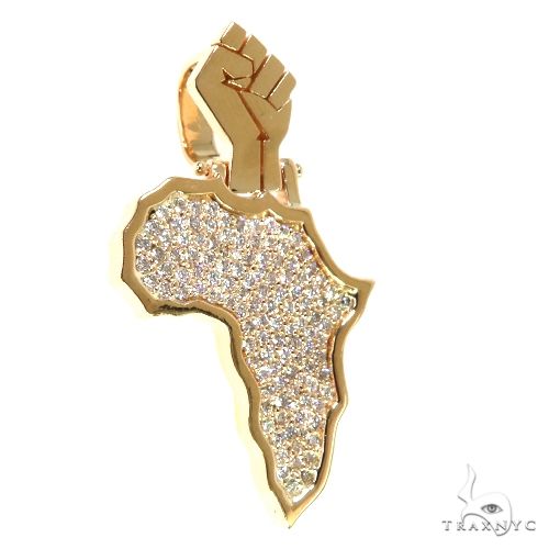 Diamond Power Fist African Charm 68189 - Image 2