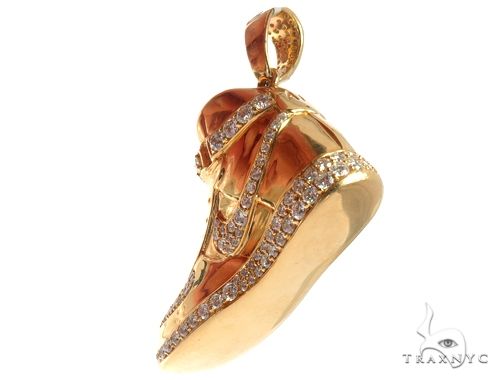 Diamond Sneaker Shoe Pendant 64735 - Image 4