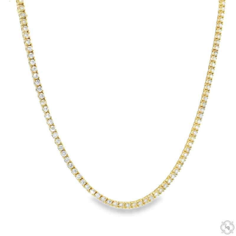 14K Gold tennis chain, photo 2 of 6