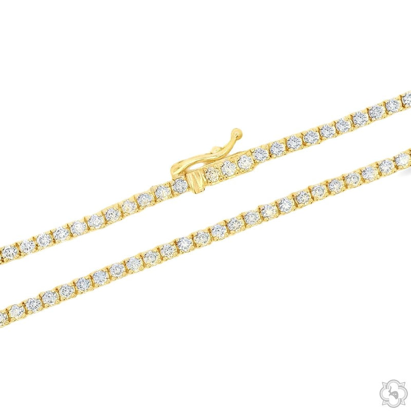 14K Gold tennis chain, photo 4 of 6