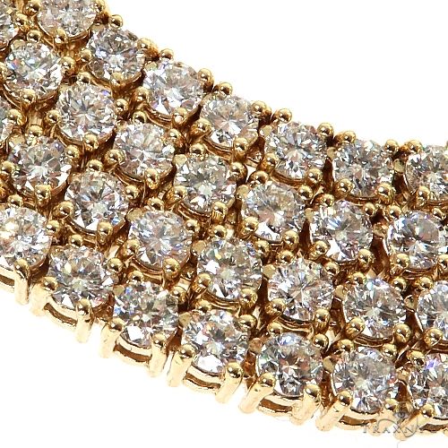 14K Gold tennis chain, 3.6 mm, photo 4 of 7