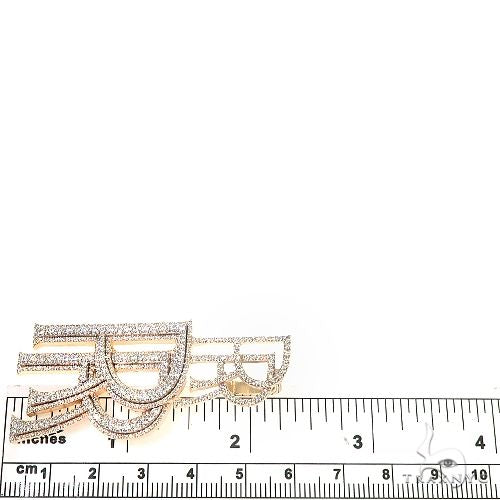 14K Gold Double Initial Pendant, photo 6 of 6
