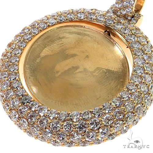 Double Side Spinning Diamond Photo Pendant 68476 - Image 3