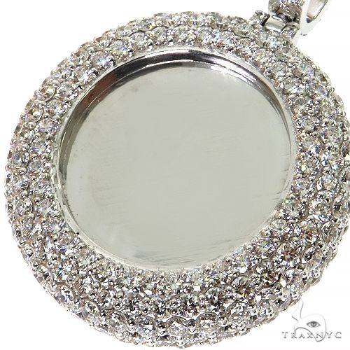 Double Side Spinning Diamond Photo Pendant (Lab) 68527 - Image 3