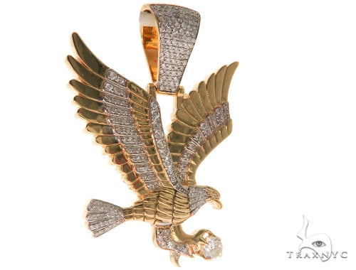 Eagle Diamond Pendant 57658 - Image 2