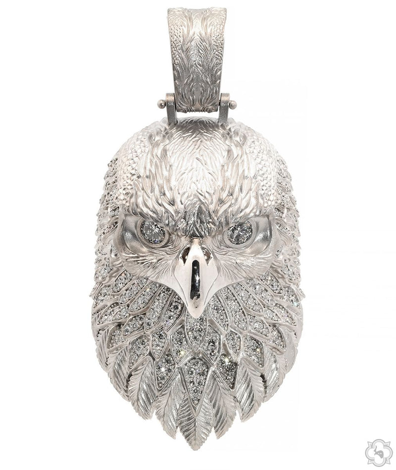 Eagle Head Diamond Pendant 68807 - Image 1