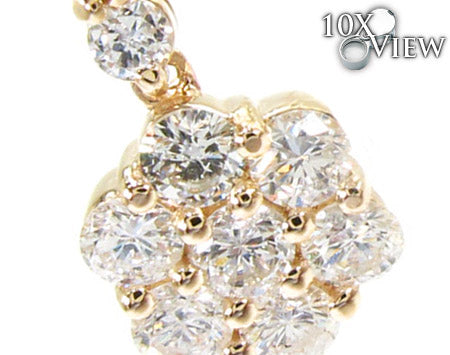 Dangling Flower Earrings 26942 - Image 3