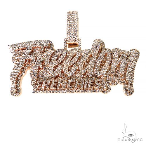 Freedom Frenchies Diamond Pendant 68568 - Image 1