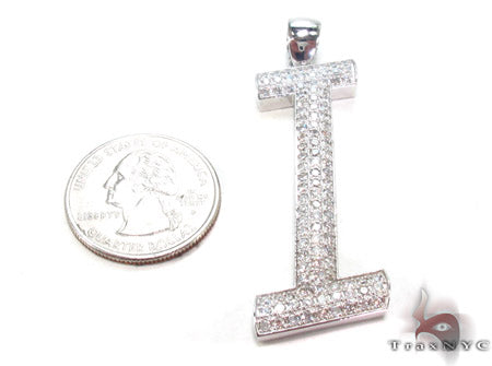 14K Gold Frozen I Pendant, photo 5 of 8