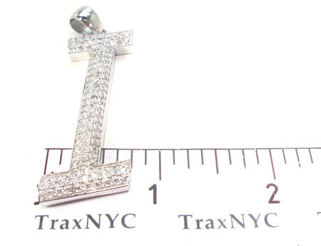 14K Gold Frozen I Pendant, photo 8 of 8