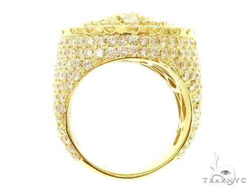 14K Gold TraxNYC Cluster Ring, photo 7 of 9