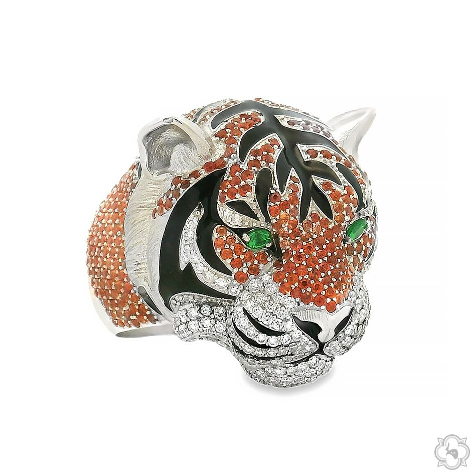 立体・オブジェ Amazing jewelry Golden-Jungle-Tiger-Ring-70682
