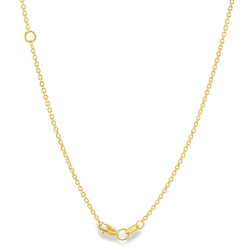 Golden Ribbon Bow Necklace, view 6
