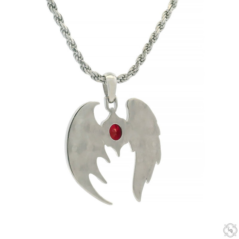 Half Angel Half Bat Pendant, photo 4 of 8