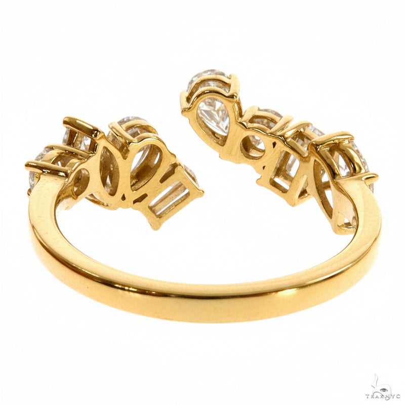 14K Gold Harmony Of Shape Diamond Ring (Lab), photo 5 of 9