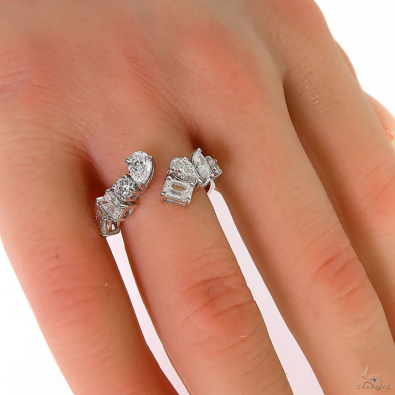 14K Gold Harmony Of Shape Diamond Ring (Lab), photo 9 of 9
