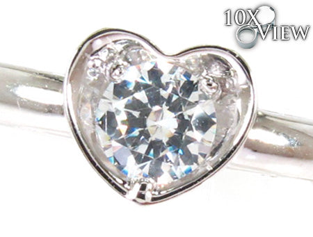 Heart of Mine Diamond Ring 26865 - Image 3